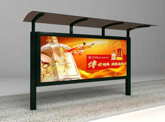 候車(chē)亭換畫(huà)燈箱 城市風(fēng)景線的動(dòng)態(tài)煥新